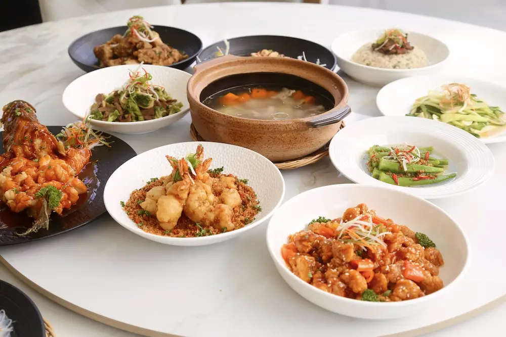 Lunch and dinner on the rooftop at S Resort